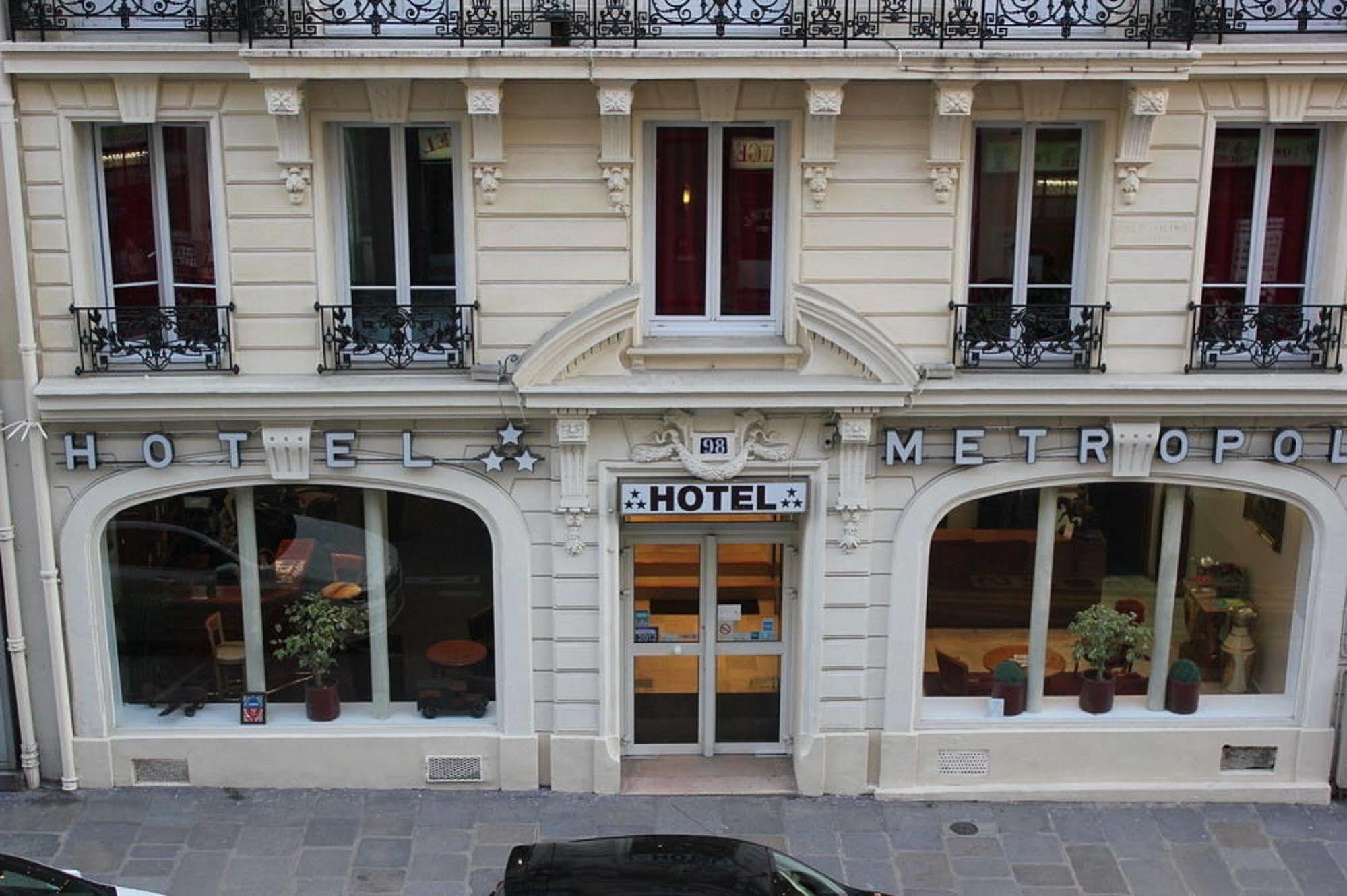 Hotel Metropol Paris Exterior foto